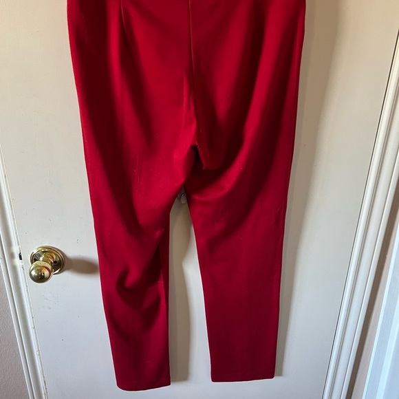 Ladies size 10 Rafaela red pants - Picture 2 of 7